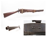 CIVIL WAR U.S. Mass. Arms SMITH PATENT Muzzle Loading Conversion Carbine
Gun Used into the WILD WEST with LEATHER SCABBARD - 1 of 19