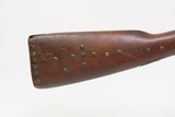 NATIVE AMERICAN Antique Half-Stock Perc. Conversion Musket TACK DECORATED BIRMINGHAM PROOFED & Period Converted from FLINT - 7 of 25