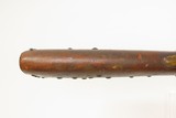 NATIVE AMERICAN Antique Half-Stock Perc. Conversion Musket TACK DECORATED BIRMINGHAM PROOFED & Period Converted from FLINT - 13 of 25