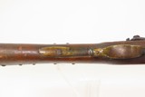 NATIVE AMERICAN Antique Half-Stock Perc. Conversion Musket TACK DECORATED BIRMINGHAM PROOFED & Period Converted from FLINT - 12 of 25