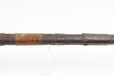 NATIVE AMERICAN Antique Half-Stock Perc. Conversion Musket TACK DECORATED BIRMINGHAM PROOFED & Period Converted from FLINT - 15 of 25