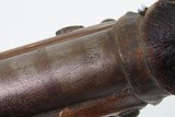 TACK DECORATED Antique NATIVE AMERICAN Flintlock Belgian TRADE MUSKET Early 19th Century with RAWHIDE BARREL BANDS - 18 of 25