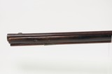 ENGRAVED Antique EARLY 1800s Full-Stock FLINTLOCK Long Rifle HOMESTEAD
“MILLER” Signed AMERICAN HUNTING/PIONEER Long Rifle - 24 of 25