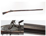 ENGRAVED Antique EARLY 1800s Full-Stock FLINTLOCK Long Rifle HOMESTEAD
“MILLER” Signed AMERICAN HUNTING/PIONEER Long Rifle