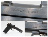 STEYR M1911 CHILEAN Contract 9mm SEMI-AUTOMATIC Pistol C&R CHILEAN CREST
SCARCE; 1 of 5,000 AUSTRIAN Made MILITARY Pistols