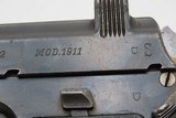 STEYR M1911 CHILEAN Contract 9mm SEMI-AUTOMATIC Pistol C&R CHILEAN CREST
SCARCE; 1 of 5,000 AUSTRIAN Made MILITARY Pistols - 16 of 20