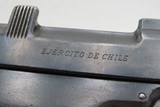 STEYR M1911 CHILEAN Contract 9mm SEMI-AUTOMATIC Pistol C&R CHILEAN CREST
SCARCE; 1 of 5,000 AUSTRIAN Made MILITARY Pistols - 6 of 20