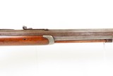 1800s CORNISH, NEW HAMPSHIRE Antique D.H. HILLIARD TARGET RIFLE .40 Caliber GERMAN SILVER, NEW ENGLAND - 4 of 24