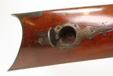 1800s CORNISH, NEW HAMPSHIRE Antique D.H. HILLIARD TARGET RIFLE .40 Caliber GERMAN SILVER, NEW ENGLAND - 8 of 24