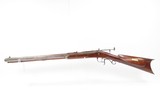 1800s CORNISH, NEW HAMPSHIRE Antique D.H. HILLIARD TARGET RIFLE .40 Caliber GERMAN SILVER, NEW ENGLAND - 17 of 24