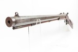 1800s CORNISH, NEW HAMPSHIRE Antique D.H. HILLIARD TARGET RIFLE .40 Caliber GERMAN SILVER, NEW ENGLAND - 23 of 24