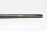 INSCRIBED 1860s ATHENS, OHIO Antique ALANSEN COOLEY LONG RIFLE .32 Caliber
Maple Stock, Brass Patchbox, Double Set Triggers - 10 of 25