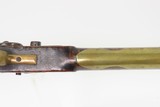 INSCRIBED 1860s ATHENS, OHIO Antique ALANSEN COOLEY LONG RIFLE .32 Caliber
Maple Stock, Brass Patchbox, Double Set Triggers - 13 of 25