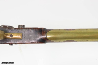 INSCRIBED 1860s ATHENS, OHIO Antique ALANSEN COOLEY LONG RIFLE .32 CaliberMaple Stock, Brass Patchbox, Double Set Triggers - Image 13 of 25
