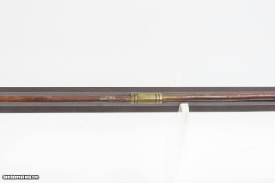 INSCRIBED 1860s ATHENS, OHIO Antique ALANSEN COOLEY LONG RIFLE .32 CaliberMaple Stock, Brass Patchbox, Double Set Triggers - Image 11 of 25