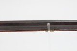 INSCRIBED 1860s ATHENS, OHIO Antique ALANSEN COOLEY LONG RIFLE .32 Caliber
Maple Stock, Brass Patchbox, Double Set Triggers - 4 of 25