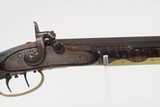 INSCRIBED 1860s ATHENS, OHIO Antique ALANSEN COOLEY LONG RIFLE .32 Caliber
Maple Stock, Brass Patchbox, Double Set Triggers - 6 of 25
