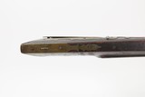 1800s CUMBERLAND COUNTY, PA Antique KELLER LONG RIFLE .40 Percussion With Large Brass Patchbox - 12 of 25