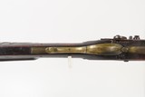 1800s CUMBERLAND COUNTY, PA Antique KELLER LONG RIFLE .40 Percussion With Large Brass Patchbox - 11 of 25