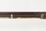 1800s CUMBERLAND COUNTY, PA Antique KELLER LONG RIFLE .40 Percussion With Large Brass Patchbox - 25 of 25