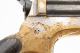 1859-74 mfg. CASED Antique CIVIL WAR Era SHARPS .22 RF PEPPERBOX Wild West
Model 1 Pocket Gun RIVERBOAT GAMBLER w/ACCESSORIES - 5 of 15