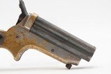1859-74 mfg. CASED Antique CIVIL WAR Era SHARPS .22 RF PEPPERBOX Wild West
Model 1 Pocket Gun RIVERBOAT GAMBLER w/ACCESSORIES - 3 of 15