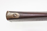 Antique U.S. SPRINGFIELD M1816 HEWES & PHILLIPS Conversion Musket w/BAYONET CIVIL WAR Era NICE 1863 “Bolster” Conversion - 22 of 25