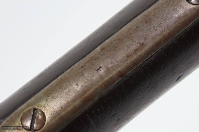 Antique U.S. SPRINGFIELD M1816 HEWES & PHILLIPS Conversion Musket w/BAYONET CIVIL WAR Era NICE 1863 “Bolster” Conversion - Image 16 of 25