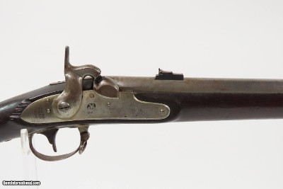 Antique U.S. SPRINGFIELD M1816 HEWES & PHILLIPS Conversion Musket w/BAYONET CIVIL WAR Era NICE 1863 “Bolster” Conversion - Image 6 of 25