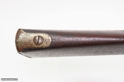 Antique U.S. SPRINGFIELD M1816 HEWES & PHILLIPS Conversion Musket w/BAYONET CIVIL WAR Era NICE 1863 “Bolster” Conversion - Image 22 of 25