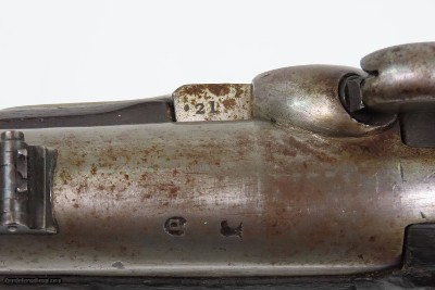 Antique U.S. SPRINGFIELD M1816 HEWES & PHILLIPS Conversion Musket w/BAYONET CIVIL WAR Era NICE 1863 “Bolster” Conversion - Image 23 of 25