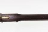 Antique U.S. SPRINGFIELD M1816 HEWES & PHILLIPS Conversion Musket w/BAYONET CIVIL WAR Era NICE 1863 “Bolster” Conversion - 12 of 25