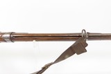 Antique BELGIAN Made ALBINI-BRAENDLIN Breech Loading CONVERSION Rifle SLING TACK DECORATED 1868 Dated NATIVE AMERICAN Decor - 7 of 24