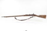 Antique BELGIAN Made ALBINI-BRAENDLIN Breech Loading CONVERSION Rifle SLING TACK DECORATED 1868 Dated NATIVE AMERICAN Decor - 16 of 24