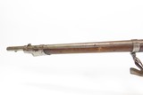 Antique BELGIAN Made ALBINI-BRAENDLIN Breech Loading CONVERSION Rifle SLING TACK DECORATED 1868 Dated NATIVE AMERICAN Decor - 17 of 24
