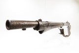 Antique BELGIAN Made ALBINI-BRAENDLIN Breech Loading CONVERSION Rifle SLING TACK DECORATED 1868 Dated NATIVE AMERICAN Decor - 23 of 24
