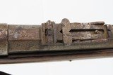 Antique BELGIAN Made ALBINI-BRAENDLIN Breech Loading CONVERSION Rifle SLING TACK DECORATED 1868 Dated NATIVE AMERICAN Decor - 14 of 24