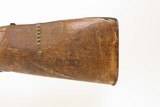 Antique BELGIAN Made ALBINI-BRAENDLIN Breech Loading CONVERSION Rifle SLING TACK DECORATED 1868 Dated NATIVE AMERICAN Decor - 20 of 24
