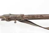 Antique BELGIAN Made ALBINI-BRAENDLIN Breech Loading CONVERSION Rifle SLING TACK DECORATED 1868 Dated NATIVE AMERICAN Decor - 12 of 24