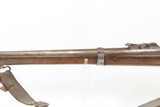 Antique BELGIAN Made ALBINI-BRAENDLIN Breech Loading CONVERSION Rifle SLING TACK DECORATED 1868 Dated NATIVE AMERICAN Decor - 18 of 24