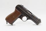 INTERWAR Era Mfg. CZECH ARMY 9mm Kurz CZ vz. M24 SEMI-AUTO Pistol C&R WW II Pre-GERMAN OCCUPATION 380 Auto MODEL 24 - 2 of 18