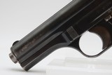 INTERWAR Era Mfg. CZECH ARMY 9mm Kurz CZ vz. M24 SEMI-AUTO Pistol C&R WW II Pre-GERMAN OCCUPATION 380 Auto MODEL 24 - 13 of 18