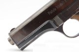 WORLD WAR 2 Third Reich GERMAN OCCUPIED Czech 7.65mm CZ M27 Pistol C&R WWII BOHMISCHE WAFFENFABRIK Barrel Address on SLIDE - 15 of 20