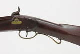 ENGRAVED Antique R. JENNINGS Half Stock Percussion HOMESTEAD/HUNTING Rifle
GAME GETTING .40 Caliber Rifle with ASHMORE LOCK - 23 of 25