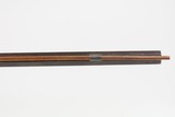 ENGRAVED Antique R. JENNINGS Half Stock Percussion HOMESTEAD/HUNTING Rifle
GAME GETTING .40 Caliber Rifle with ASHMORE LOCK - 8 of 25