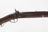 ENGRAVED Antique R. JENNINGS Half Stock Percussion HOMESTEAD/HUNTING Rifle
GAME GETTING .40 Caliber Rifle with ASHMORE LOCK - 5 of 25