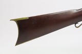 ENGRAVED Antique R. JENNINGS Half Stock Percussion HOMESTEAD/HUNTING Rifle
GAME GETTING .40 Caliber Rifle with ASHMORE LOCK - 6 of 25