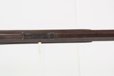 ENGRAVED Antique R. JENNINGS Half Stock Percussion HOMESTEAD/HUNTING Rifle
GAME GETTING .40 Caliber Rifle with ASHMORE LOCK - 14 of 25