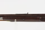 ENGRAVED Antique R. JENNINGS Half Stock Percussion HOMESTEAD/HUNTING Rifle
GAME GETTING .40 Caliber Rifle with ASHMORE LOCK - 22 of 25