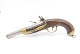 Antique ST. ETIENNE M1822 T-Bis Flintlock FRENCH Military CAVALRY Pistol
COLONIAL FRANCE Era 1820s MILITARY PROOFED Handgun - 14 of 20